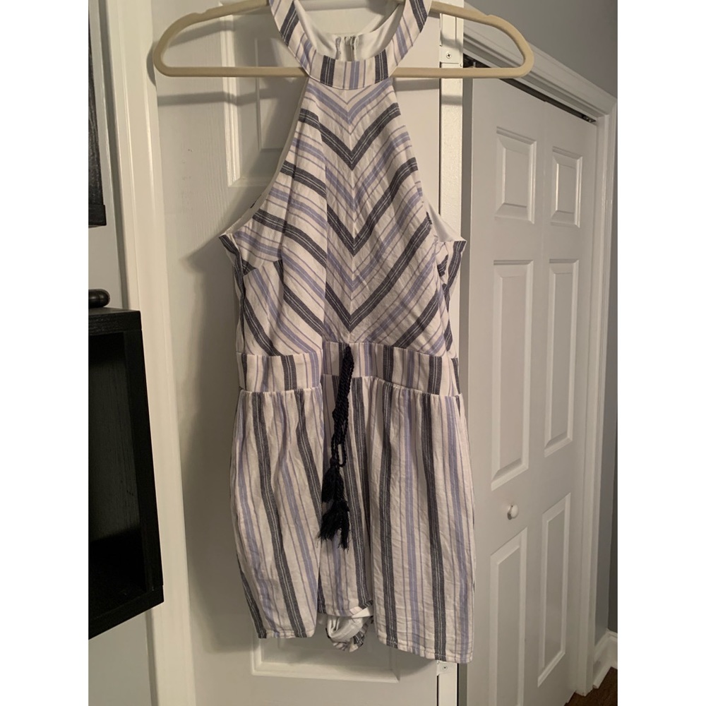Navy romper